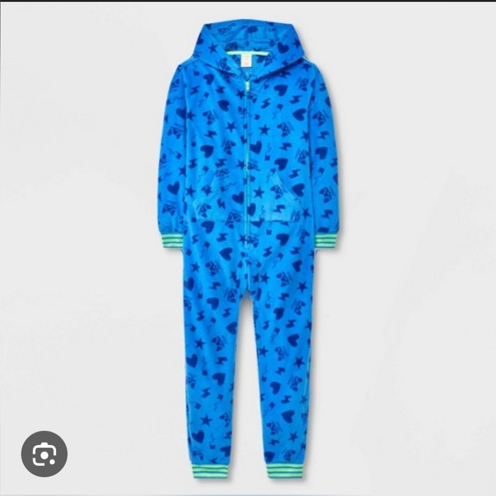 Cat & Jack Fleece Union Suit - Gamer